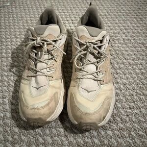 Hoka Transport Shoes - Tan, Size 9.5